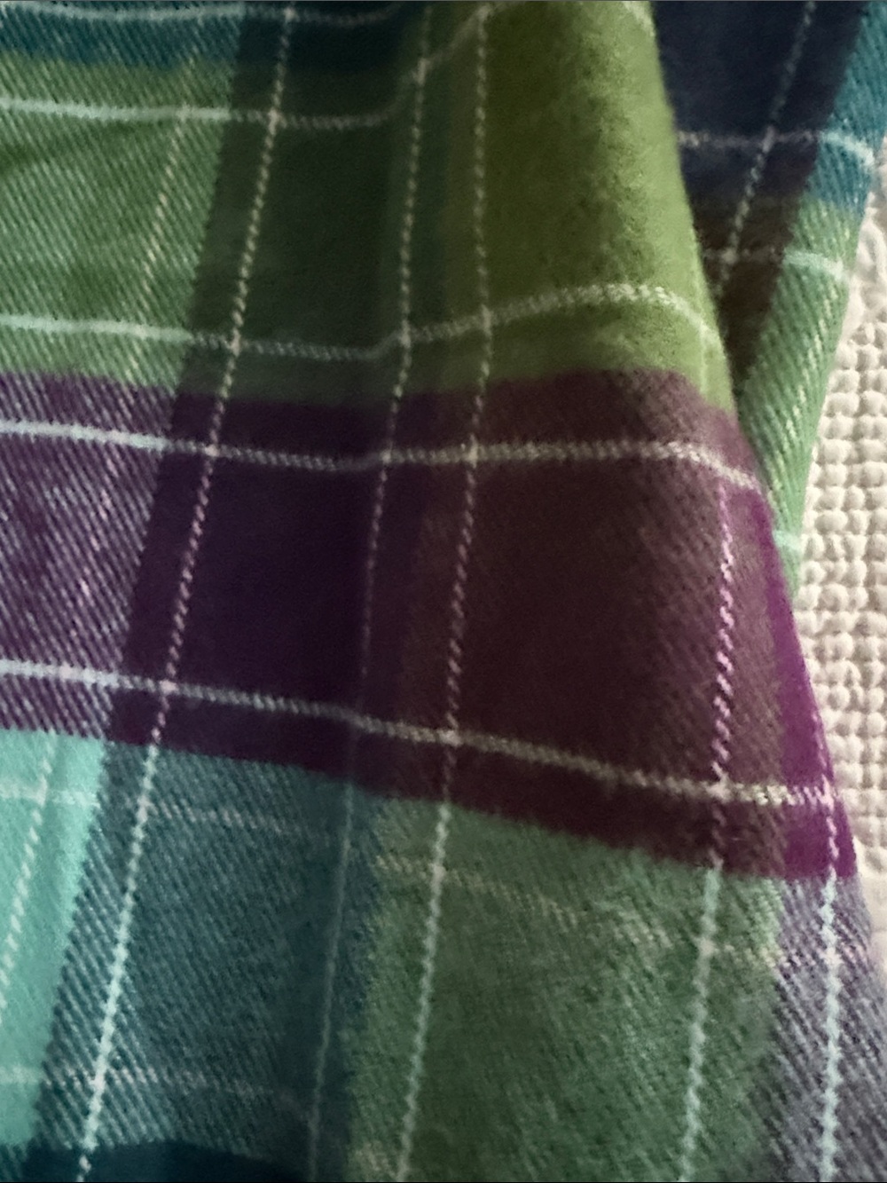 Isle of Skye Tartan Cashmere Scarf Made in Scotland Highland Plaid - Picture 2 of 4